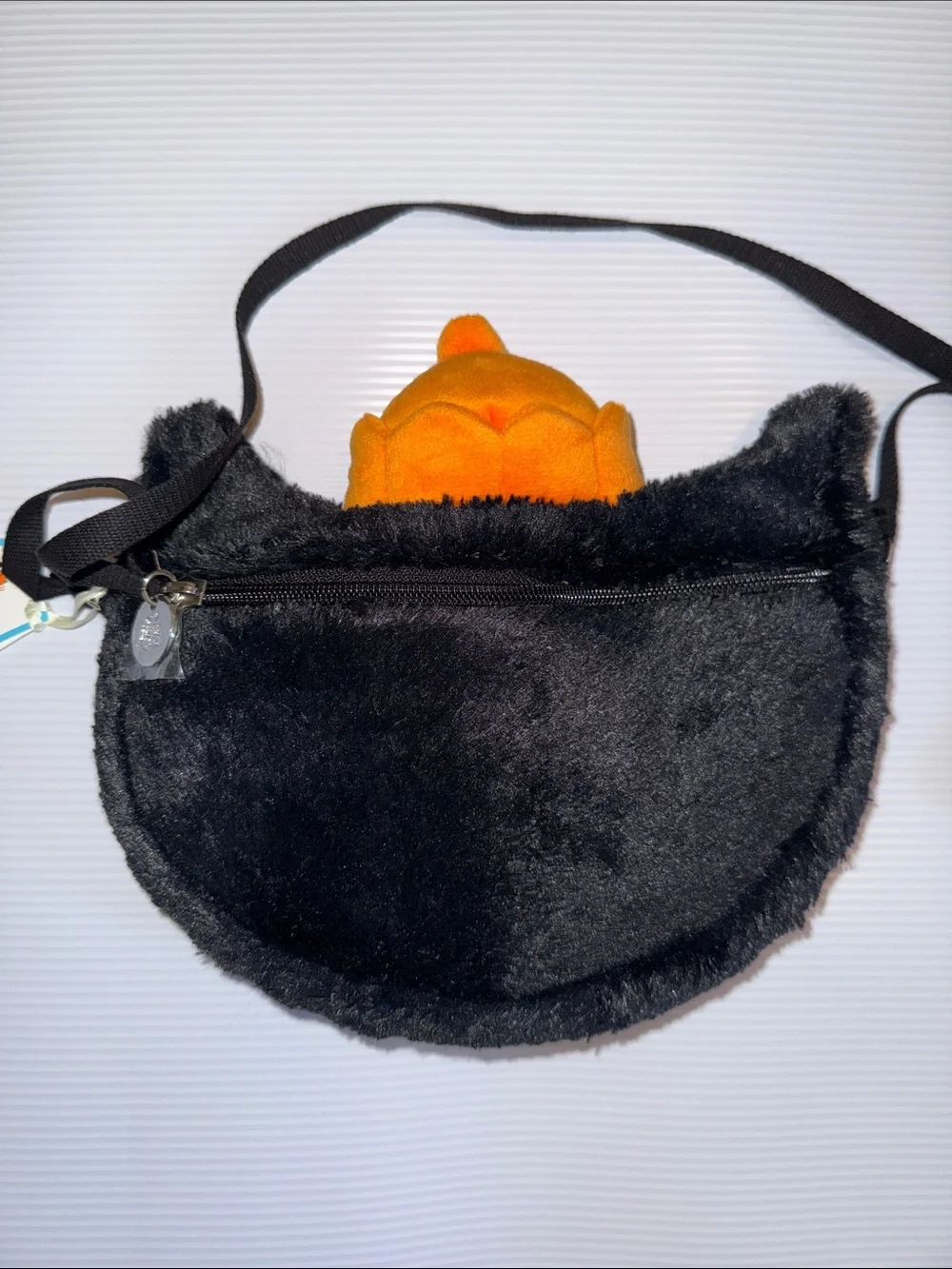 NWT Jellycat Black Cat Plush Bag